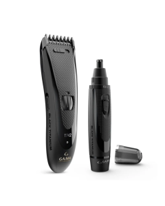Pack cortadora Titanium T744 + Clipper y Nose Trimmer GA.MA Italy