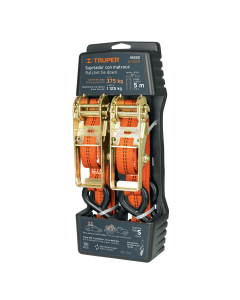 Juego dos sujetadores con criquet TRUPPER 25mm 4mts